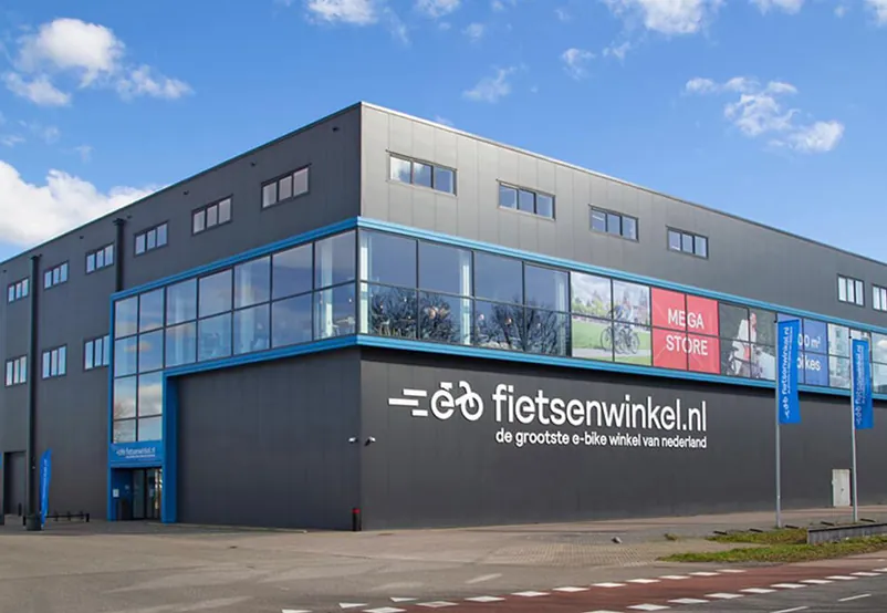 De megastore van Fietsenwinkel.nl
