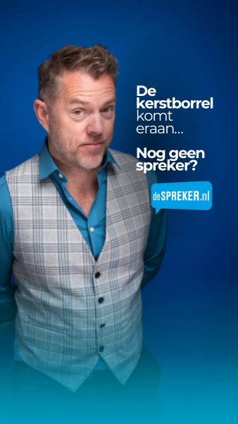 Verticale advertentie voor De Spreker