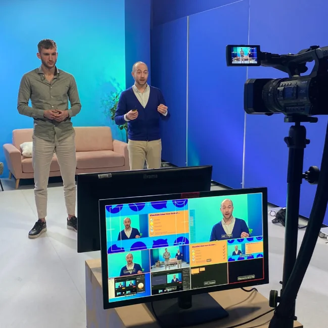 Opnames van een webinar bij bol